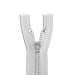 Load image into Gallery viewer, One Way -- YKK® #10 --- Aluminum Jacket Zipper -- Various Sizes