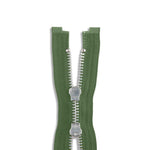 Load image into Gallery viewer, Two Way -- YKK® #5 --- Aluminum Jacket Zipper -- Various Sizes