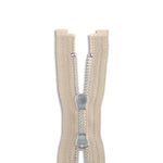 Load image into Gallery viewer, Two Way -- YKK® #5 --- Aluminum Jacket Zipper -- Various Sizes