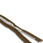 Load image into Gallery viewer, Two Way -- YKK® #5 --- Aluminum Jacket Zipper -- Various Sizes