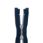 Load image into Gallery viewer, Two Way -- YKK® #5 --- Aluminum Jacket Zipper -- Various Sizes