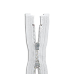 Load image into Gallery viewer, Two Way -- YKK® #5 --- Aluminum Jacket Zipper -- Various Sizes