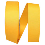 Load image into Gallery viewer, Grosgrain Texture Ribbon -- Yellow Gold Color --- Various Sizes