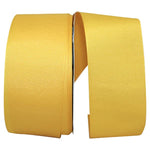 Load image into Gallery viewer, Grosgrain Texture Ribbon -- Yellow Gold Color --- Various Sizes