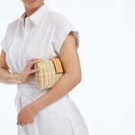 Load image into Gallery viewer, Wicker Clutch - Natural