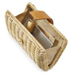 Load image into Gallery viewer, Wicker Clutch - Natural