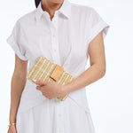 Load image into Gallery viewer, Wicker Clutch - Natural
