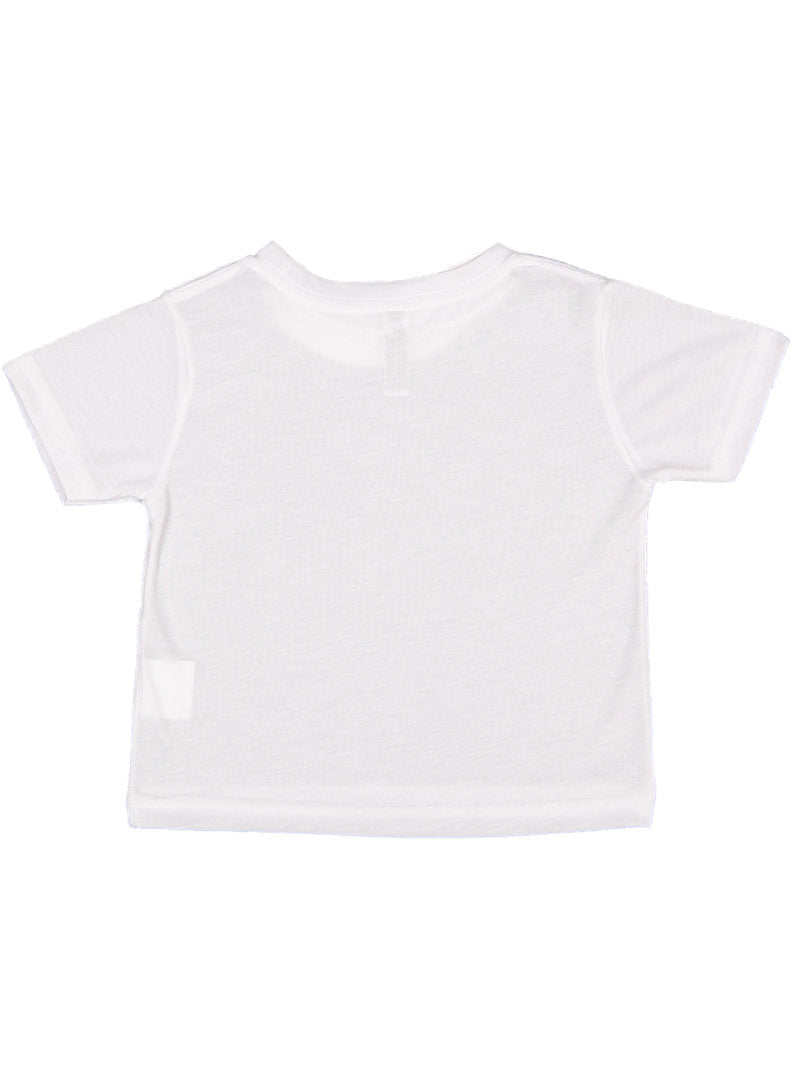 Toddler Sublimation Unisex T-Shirt, 100% Polyester, White