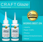 Load image into Gallery viewer, Craft Glaze Dimensional Adhesive, 2 fl oz. by Aleene&#39;s®
