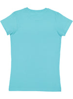 Load image into Gallery viewer, Ladies (Junior) Fitted - Crew Neck -- Fine Jersey T-shirt -- 100% Cotton -- Caribbean Color