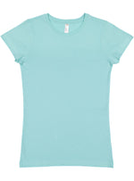 Load image into Gallery viewer, Ladies (Junior) Fitted - Crew Neck -- Fine Jersey T-shirt -- 100% Cotton -- Chill Color