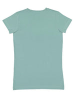 Load image into Gallery viewer, Ladies (Junior) Fitted - Crew Neck -- Fine Jersey T-shirt -- 100% Cotton -- Saltwater Color