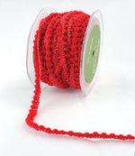 Load image into Gallery viewer, Mini Pom Pom Trim, 30 yards Roll -- Width: 3/8" (10mm), Various Colors