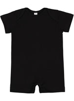 Load image into Gallery viewer, Infant Jersey Romper, Black