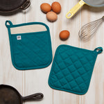 Load image into Gallery viewer, Peacock Green - Superior Potholders by Now Designs®