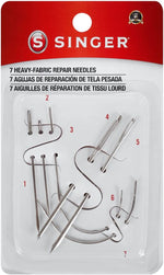 Load image into Gallery viewer, Heavy Duty Fabric Repair Hand Sewing Needles Kit by Singer®
