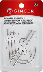 Load image into Gallery viewer, Heavy Duty Fabric Repair Hand Sewing Needles Kit by Singer®