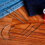 Load image into Gallery viewer, Heavy Duty Fabric Repair Hand Sewing Needles Kit by Singer®