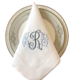 Load image into Gallery viewer, White Dinner Napkins with Classic Hemstitch, Various Sizes
