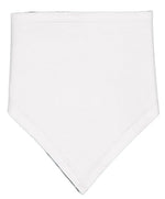 Load image into Gallery viewer, Baby Bandana Bib, 100% Cotton, White-Black