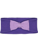 Load image into Gallery viewer, Baby Headband with Bow Tie, (Purple - Lavender)