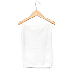 Load image into Gallery viewer, Sublimation Baby Blanket, 1 Ply, 6.0 oz., 100% Polyester, White