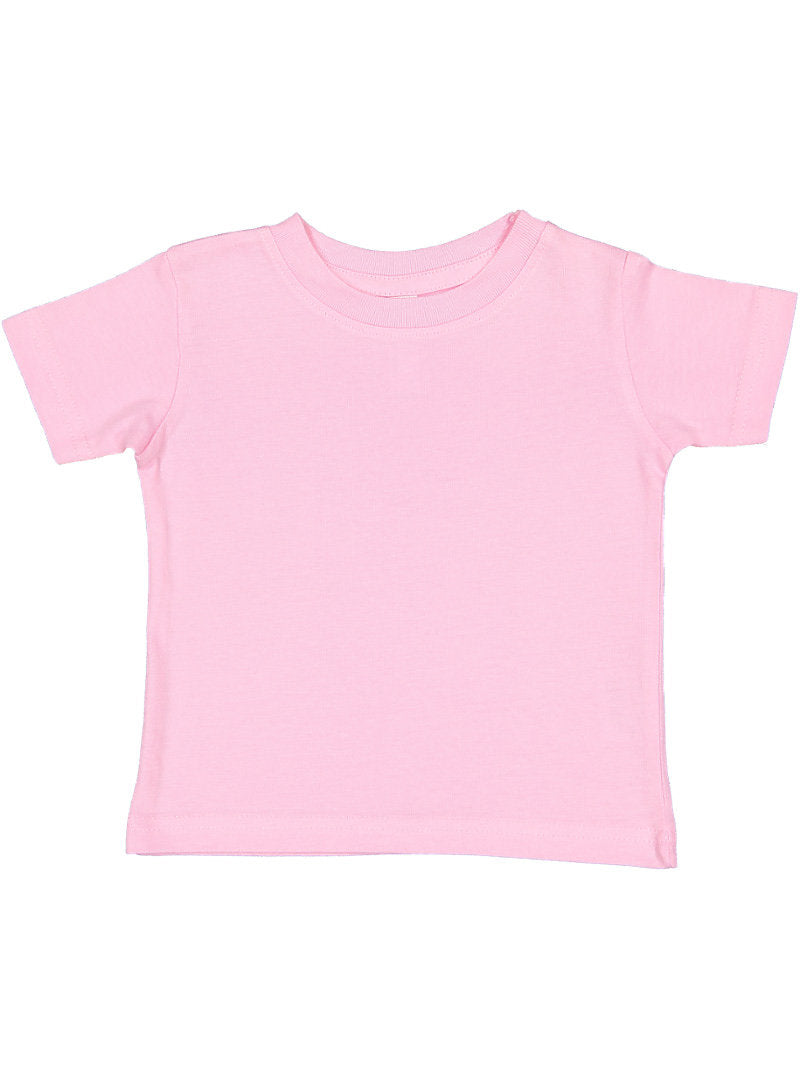 Baby Fine Jersey T-shirt, 100% Cotton, Pink