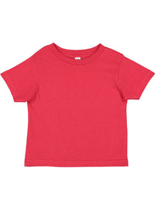 Baby Fine Jersey T-shirt, 100% Cotton, Red