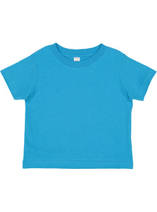 Baby Fine Jersey T-shirt, 100% Cotton, Turquoise