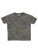 Load image into Gallery viewer, Baby Fine Jersey T-shirt, 100% Cotton, Vintage Camo
