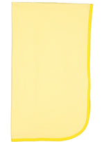 Load image into Gallery viewer, Baby Jersey Blanket, 5.5 oz., 100% Cotton Premium Jersey, Banana-Yellow
