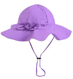 Load image into Gallery viewer, Baby (6 - 12 M), Sun Protection Bucket Hat (Purple)