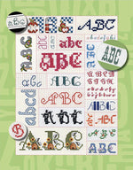Load image into Gallery viewer, Big Collection Of Alphabets in Cross-Stich - Leisure Arts