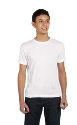 Load image into Gallery viewer, Youth Sublimation T-Shirt, 100% Polyester, White