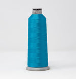 Load image into Gallery viewer, Caribbean Blue Color, Polyneon Machine Embroidery Thread, (#40 Weight, Ref. 1694), Various Sizes by MADEIRA