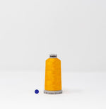 Load image into Gallery viewer, Citrus Burst Gold Color, Polyneon Machine Embroidery Thread, (#40 / #60 Weights, Ref. 1955), Various Sizes by MADEIRA