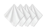 Load image into Gallery viewer, White Dinner Napkins with Classic Hemstitch, Various Sizes
