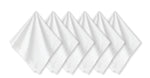 Load image into Gallery viewer, White Dinner Napkins with Classic Hemstitch, Various Sizes