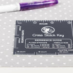 Load image into Gallery viewer, Cross Stitch Key by It’s Sew Emma