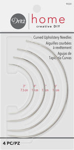 Load image into Gallery viewer, Curved Upholstery Hand Sewing Needles, Sizes: 3/4/5/6 --- Ref. 9020 by Dritz®