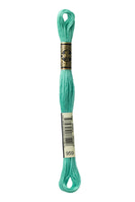 Load image into Gallery viewer, Six Strand Floss, DMC (Teal Colors) 100% Cotton