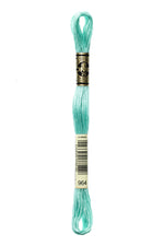 Load image into Gallery viewer, Six Strand Floss, DMC (Teal Colors) 100% Cotton