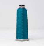 Load image into Gallery viewer, Dark Teal Color --- Polyneon Machine Embroidery Thread, (#40 / #60 Weights, Ref. 1846), Various Sizes by MADEIRA®