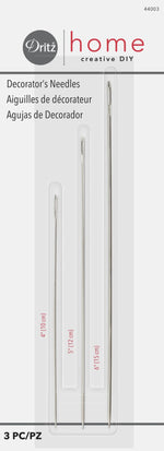 Load image into Gallery viewer, Decorators Hand Sewing Needles (Heavy Weight / Thick Fabrics) , Sizes: 4/5/6 --- Ref. 44003 by Dritz®