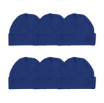 Load image into Gallery viewer, Embroidery Baby Beanie Cap, 100% Cotton, Navy