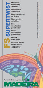 Load image into Gallery viewer, Color Card (FS Metallic & Supertwist Embroidery Thread) by MADEIRA