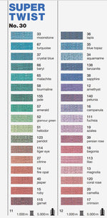 Load image into Gallery viewer, Color Card (FS Metallic & Supertwist Embroidery Thread) by MADEIRA