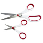 Load image into Gallery viewer, Fabric & Craft Scissors Set (with Comfort Grip) 2/Pkg by Singer