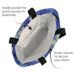 Load image into Gallery viewer, Fine Art Canvas Tote, "Starry Night" by Vincent Van Gogh