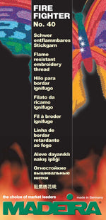 Load image into Gallery viewer, Color Card (Fire Fighter - Flame Resistant Embroidery Thread) by MADEIRA